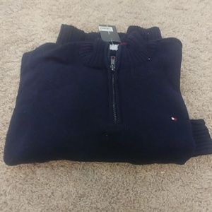 NWT Navy blue tommy sweater